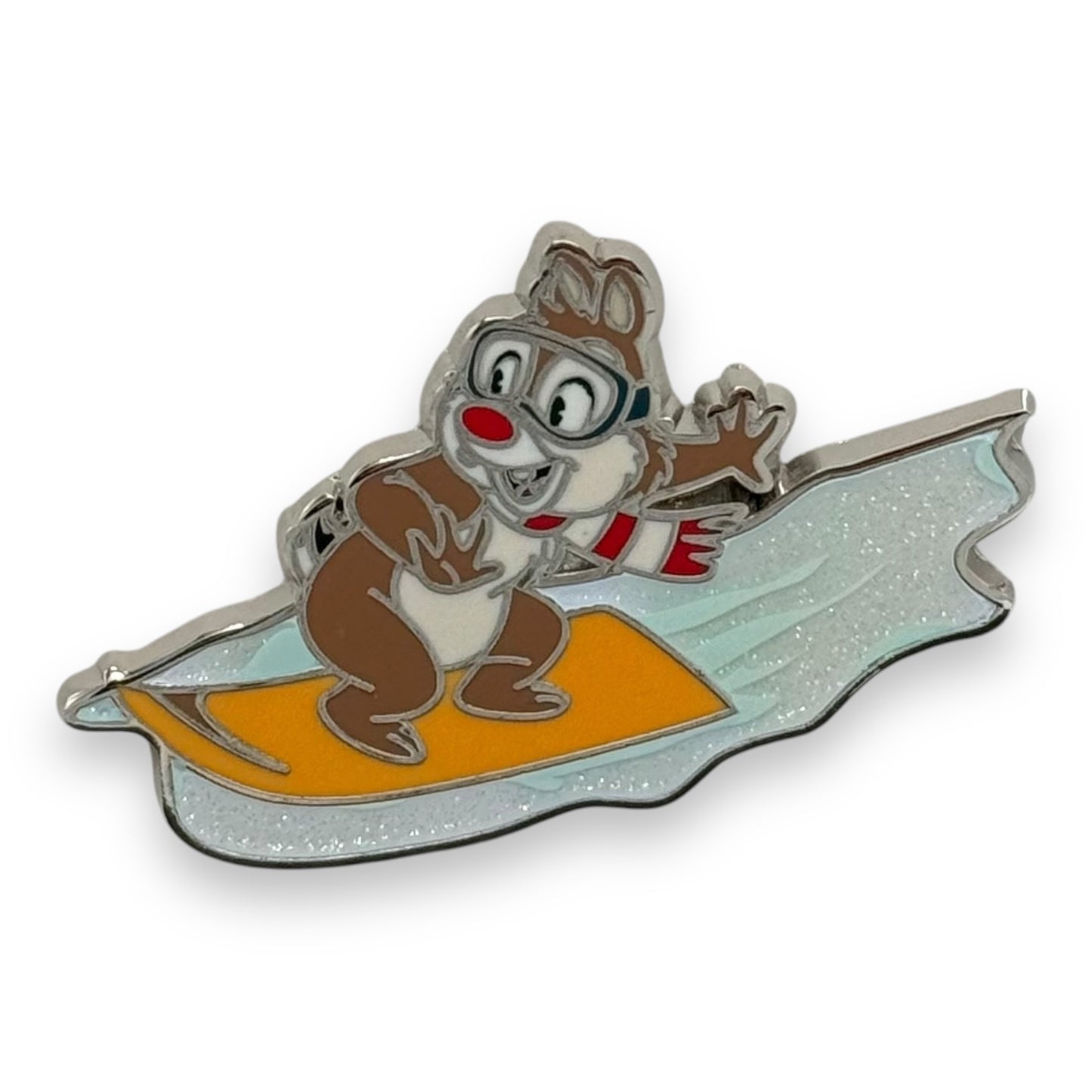 Disney Parks Chip and Dale Holiday Snowboards 2 Pin Set