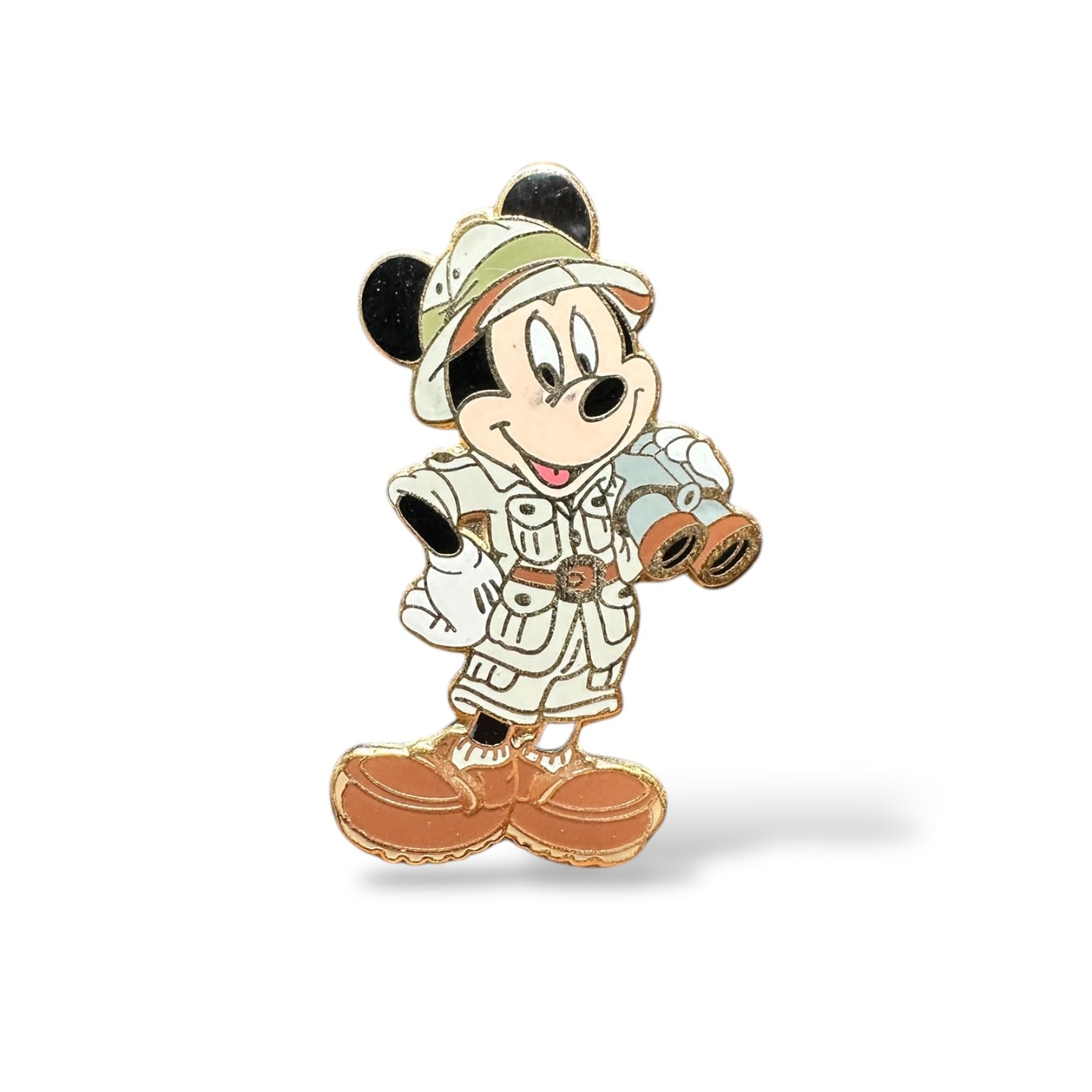 WDW Mickey Safari with Binoculars Pin