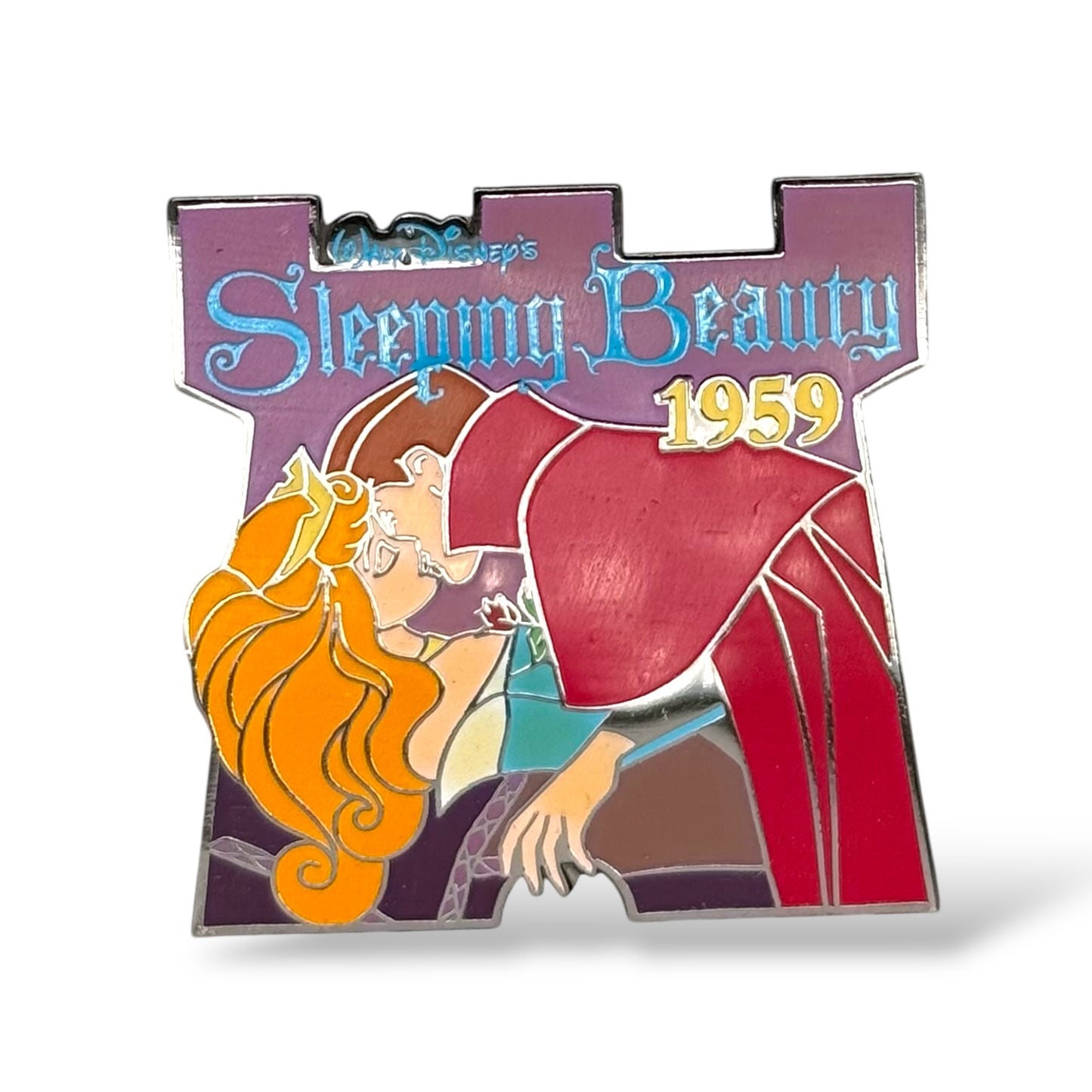 Disney Store Countdown To The Millennium Sleeping Beauty and Prince Philip 1959 Pin