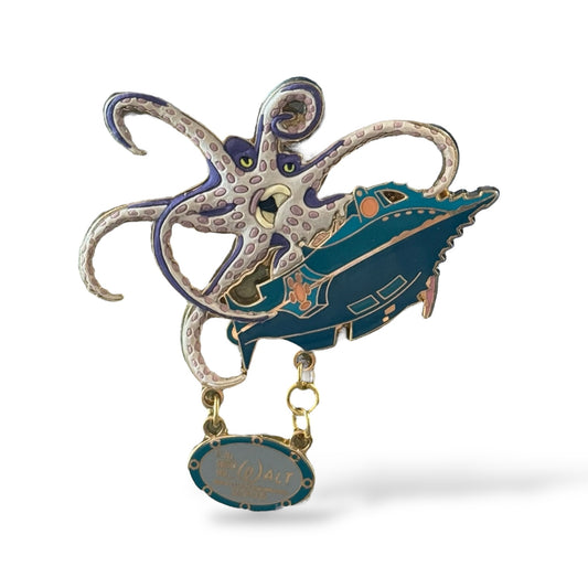 WDW It All Started With Walt Film and Television Squid Attack Pin