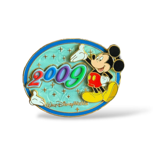 WDW White Glove Dated 2009 Mickey Pin