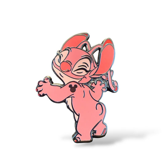 Cast Lanyard Pink Color Story Angel Hidden Mickey Pin