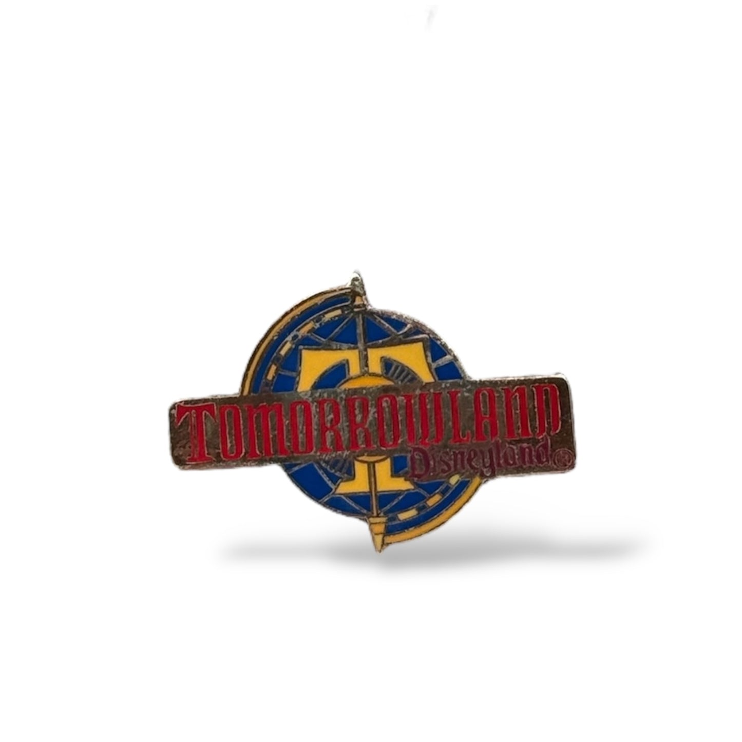 DLR 1998 Attractions Tomorrowland Logo Pin