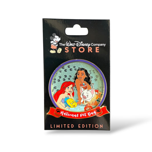 DEC National Pet Day 2025 Ariel and Moana Pin