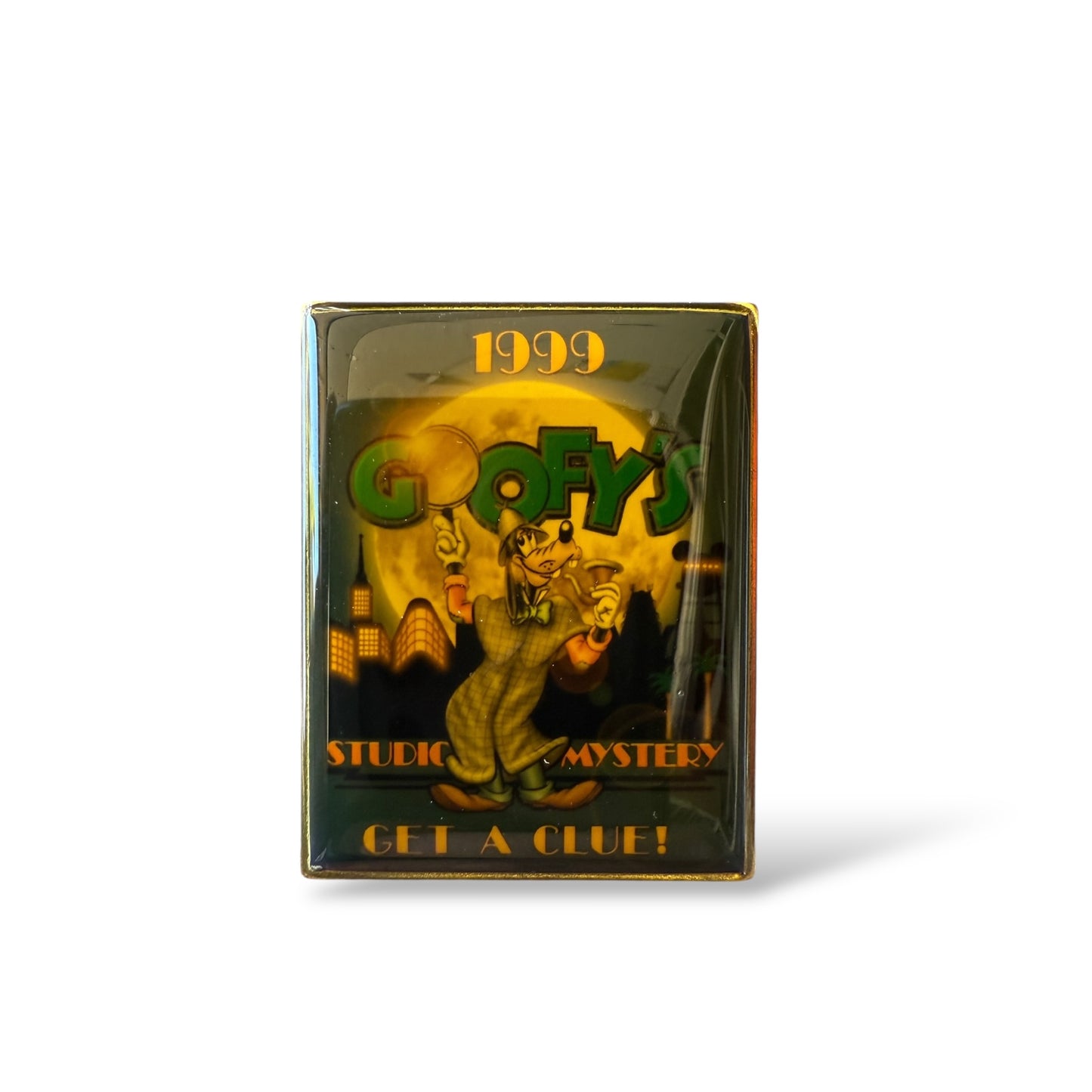 DEC Goofy's Studio Mystery 1999 Get a Clue! Pin