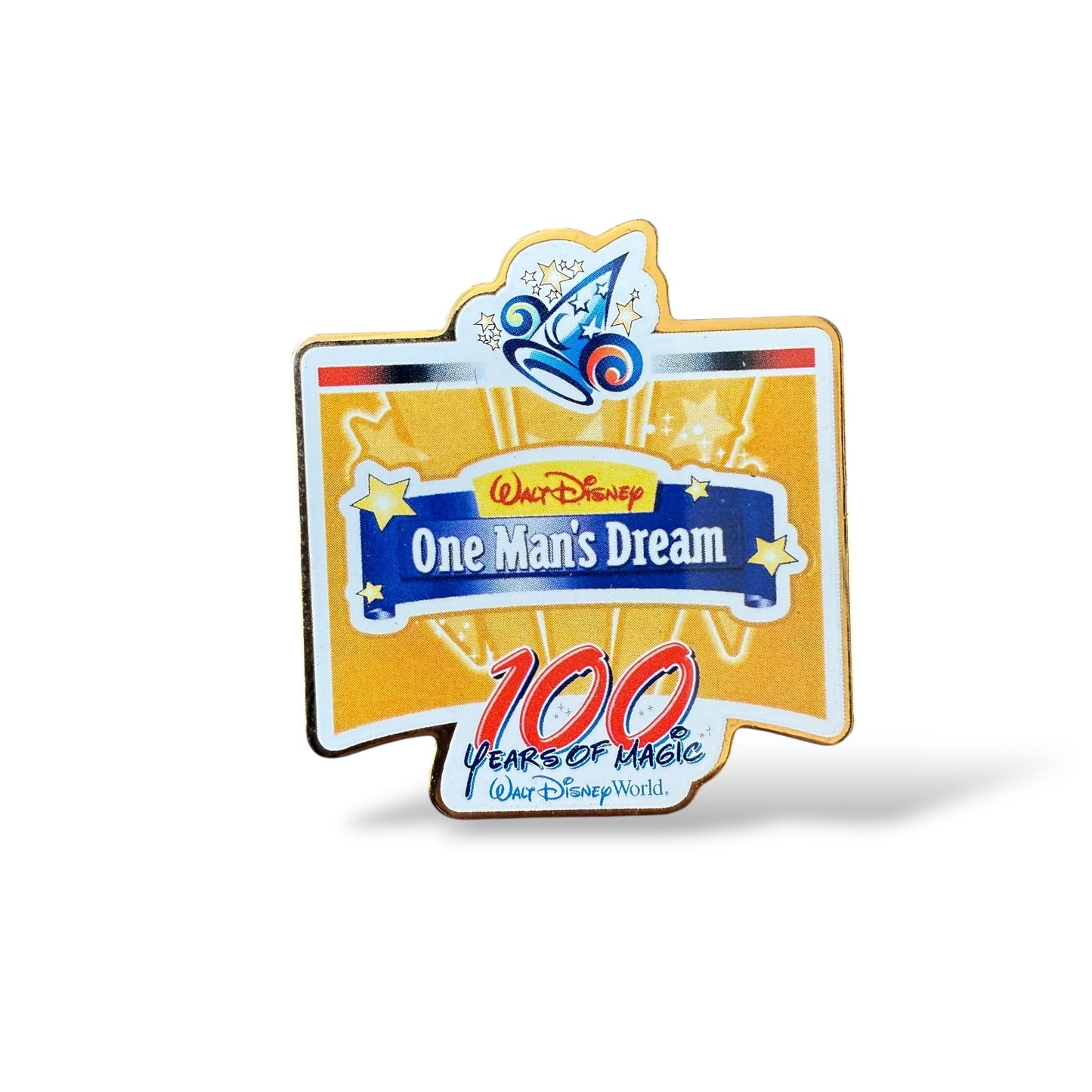 WDW 100 Years of Magic One Man's Dream Pin