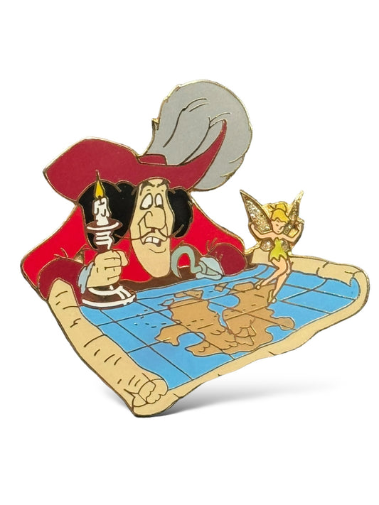 DLR Memorable Moments Tinker Bell & Captain Hook Pin
