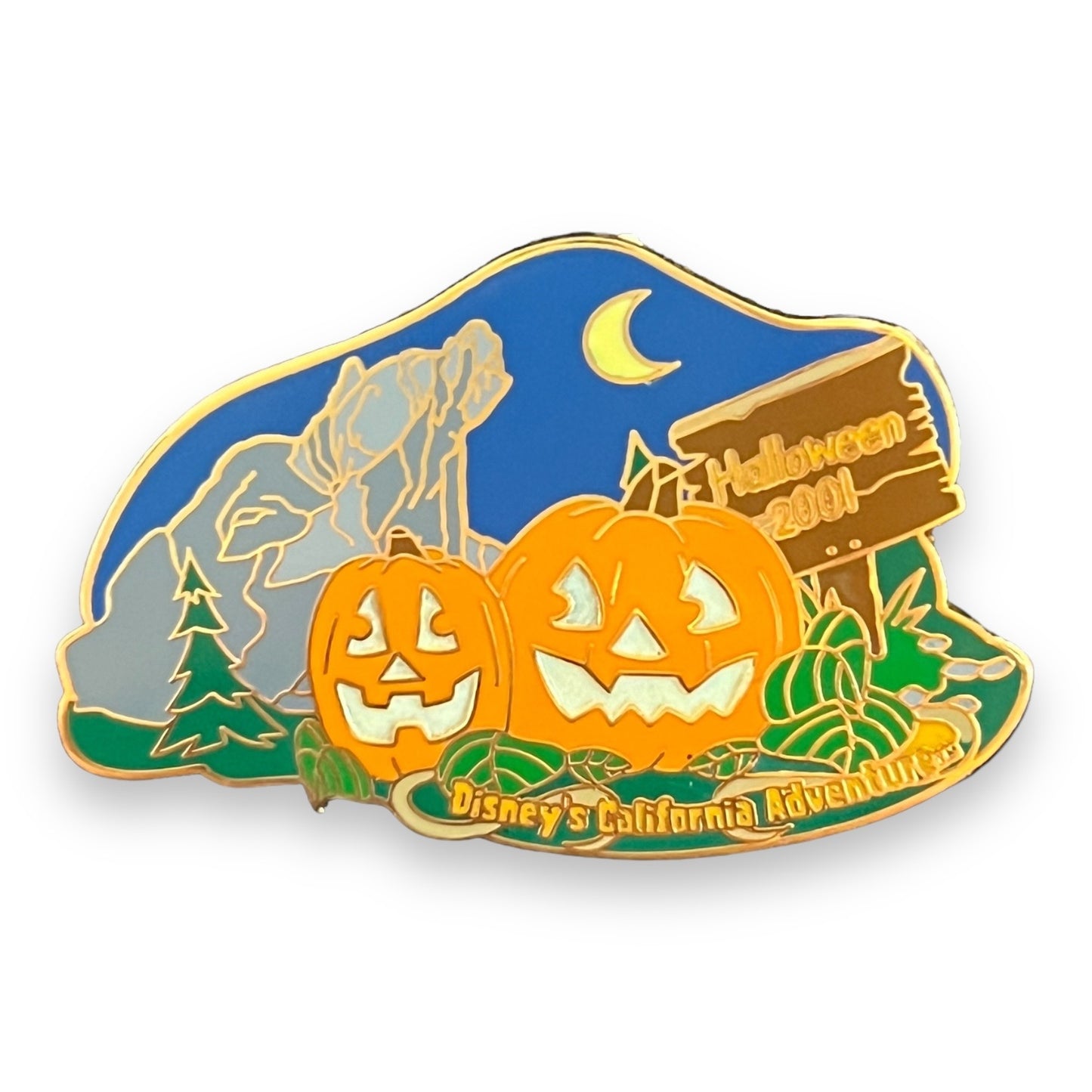 DCA Pumpkins Halloween 2001 Pin