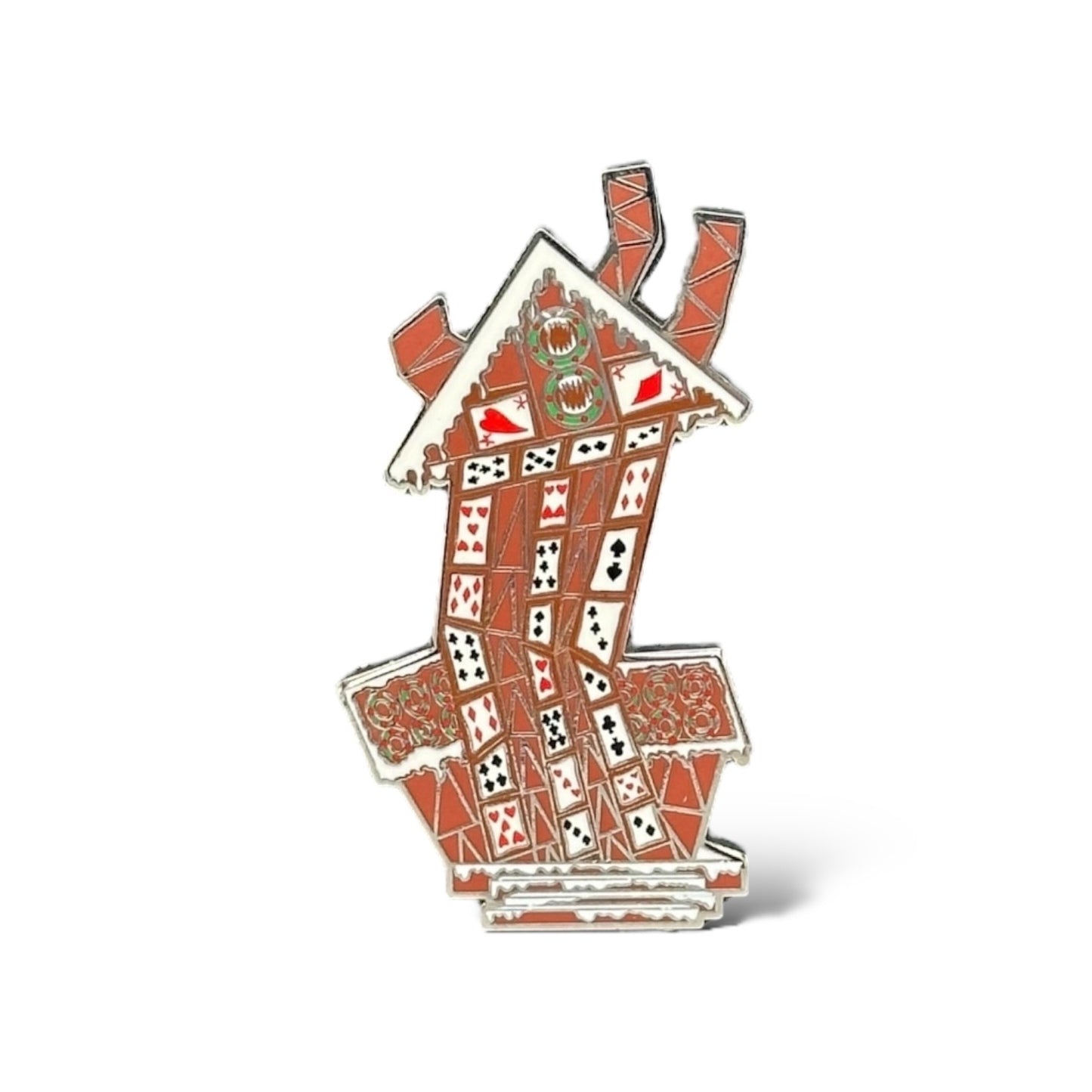 DLR Haunted Mansion Holiday Gingerbread Houses Mystery House of Cards Pin