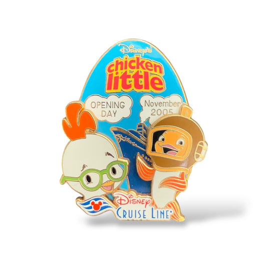 DCL Chicken Little Opening Day Chicken Little & Fish Pin