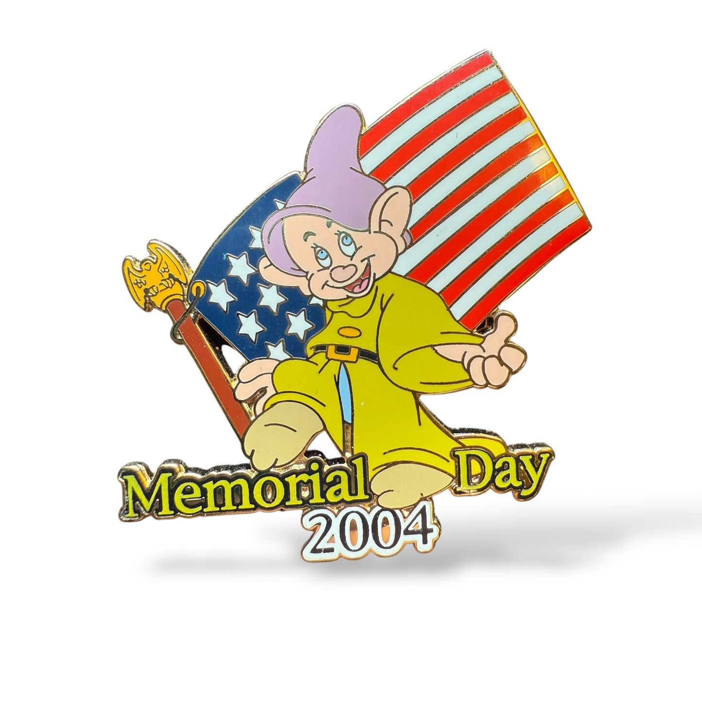 Disney Auctions Dopey Memorial Day 2004 Pin