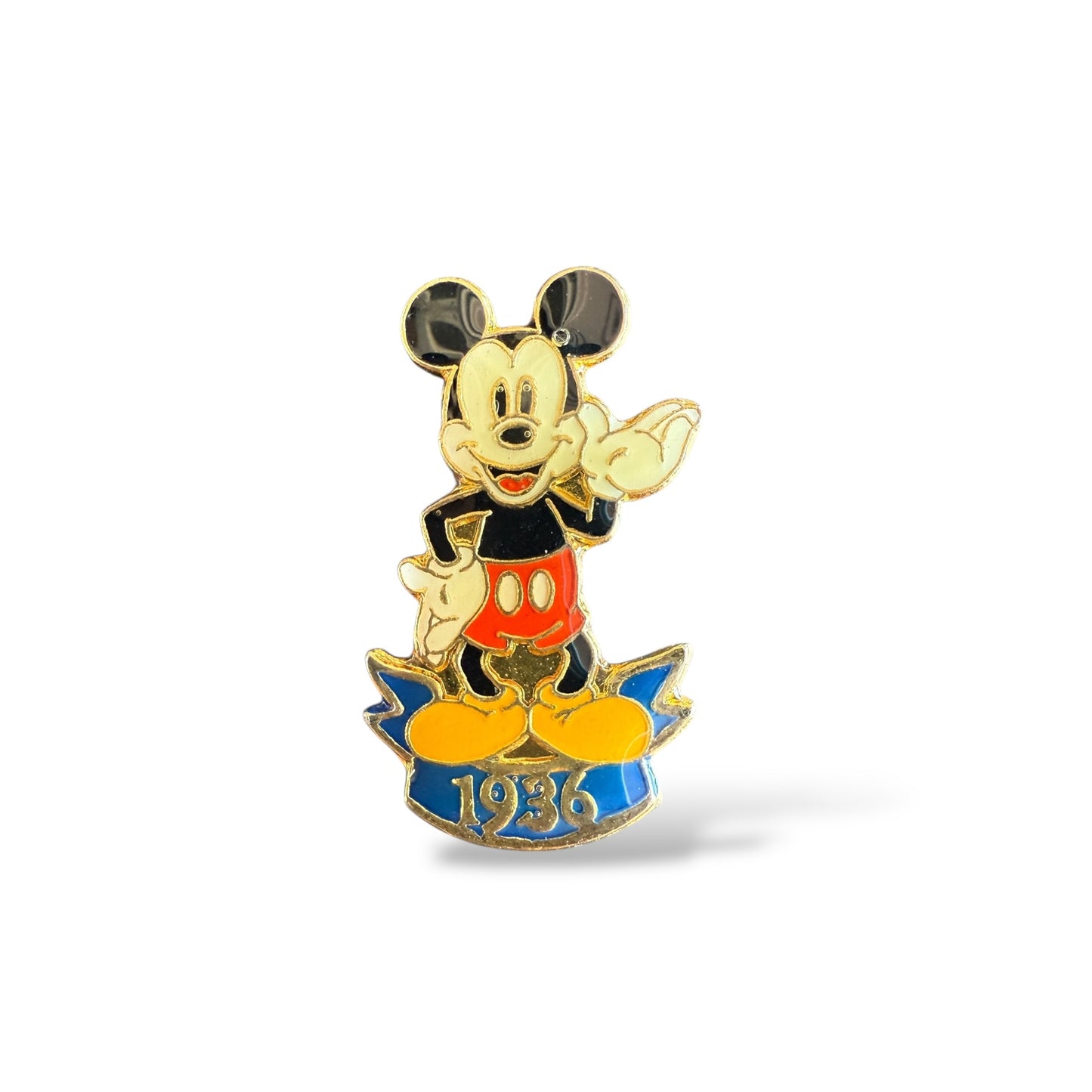 Disney Store Mickey Through The Years 1936 Mickey Pin