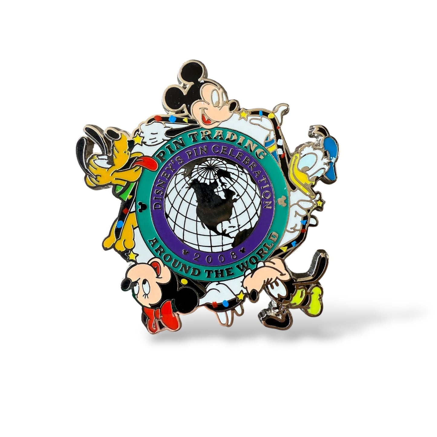 WDW Pin Trading University Fab 5 Pin Partners Pin