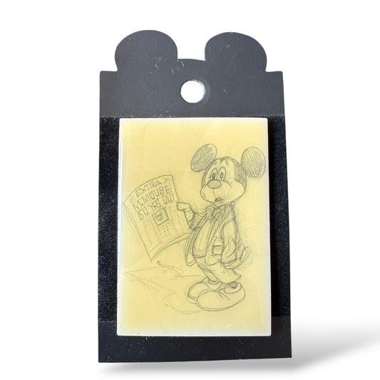 WDI John Hench Artist Sketch Mickey Mouse 50th Pin