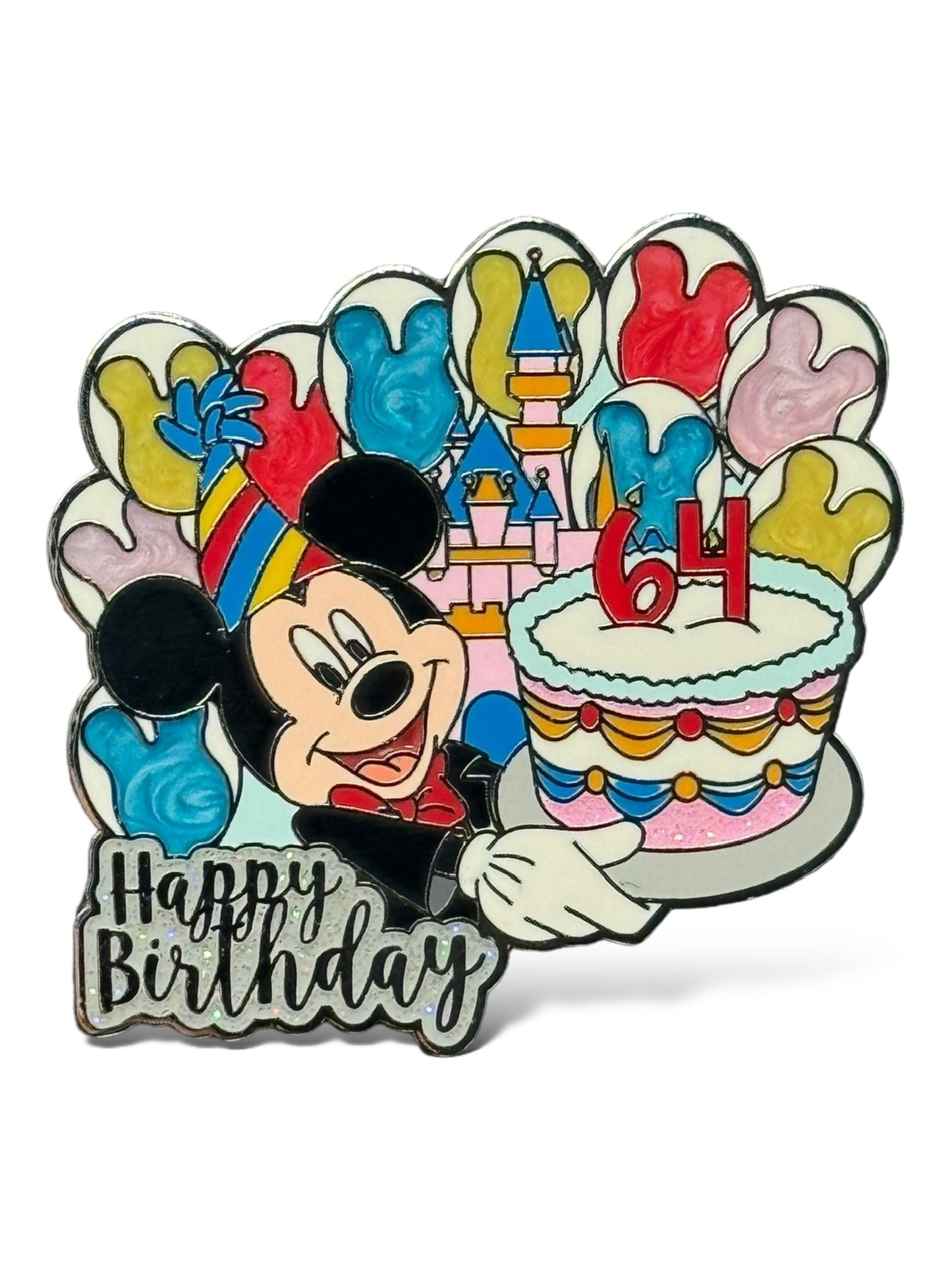 Disney Store Happy 64th Birthday Mickey Mouse Pin