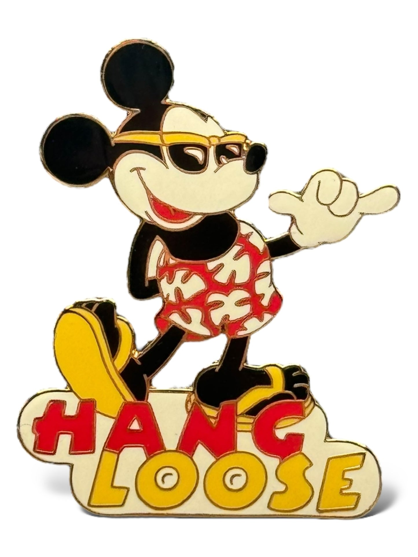 Disney Parks Jerry Leigh Mickey Mouse Hang Loose Pin