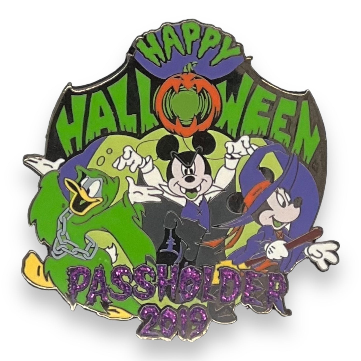 Disney Parks Passholder 2019 Halloween Pin
