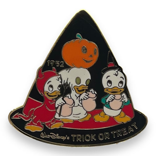 JDS History of Art Huey, Dewie and Louie Trick or Treat Pin