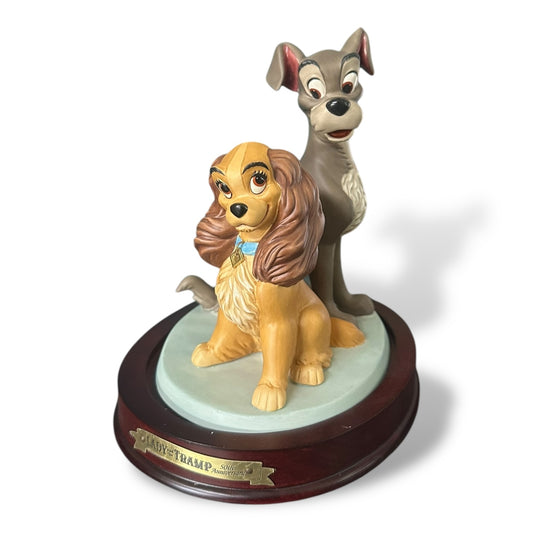 Opposites Attract Lady and The Tramp Figurine
