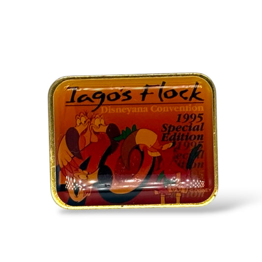 DEC Iago's Flock 1995 Disneyana Security Pin