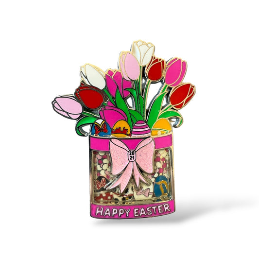 DLR Tulips and Character Eggs Easter 2021 Pin