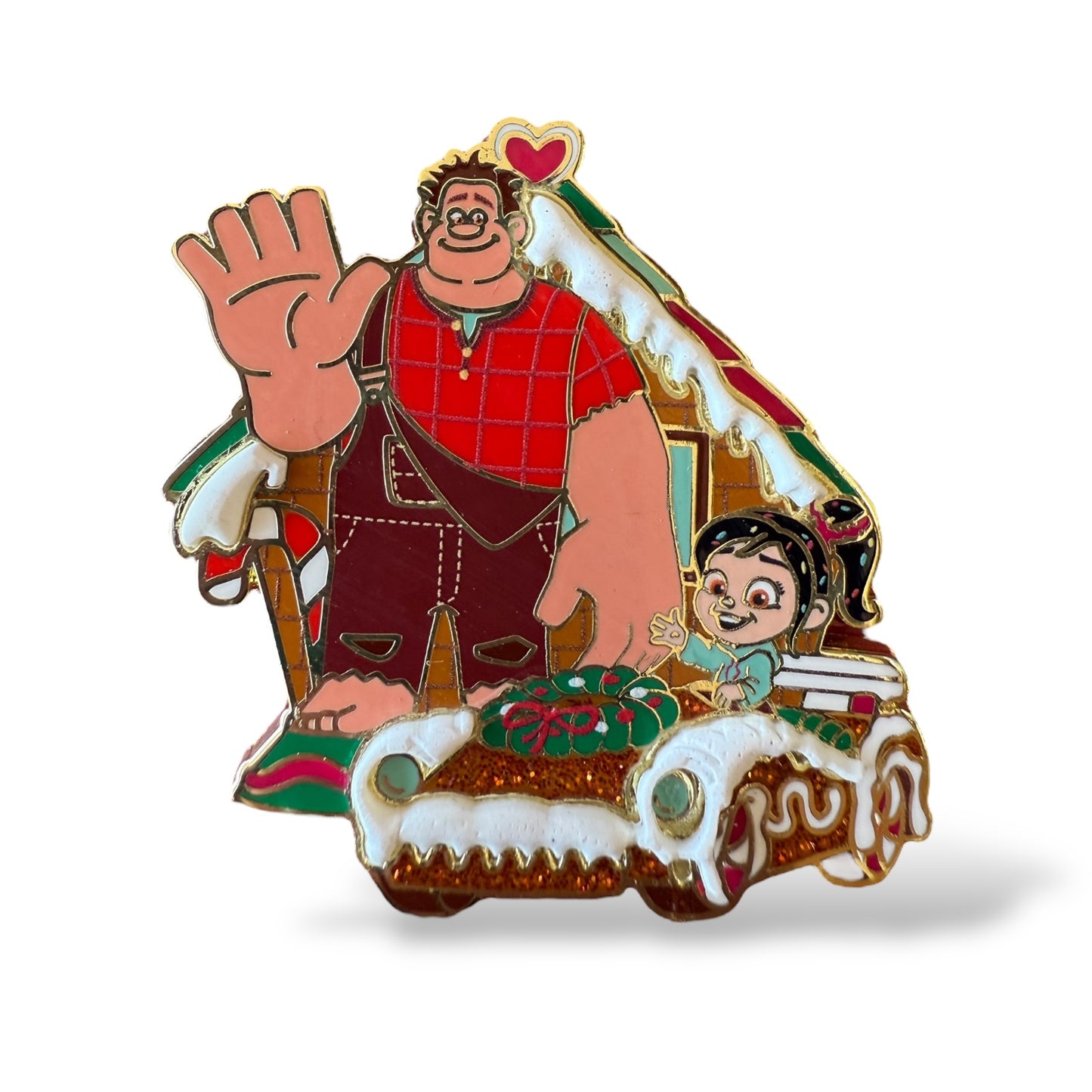 Disney Parks Christmas Holiday Parade Floats Pin Set