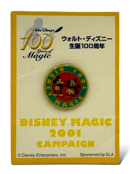 JDS Disney Magic 2001 Mickey and Minnie Pin