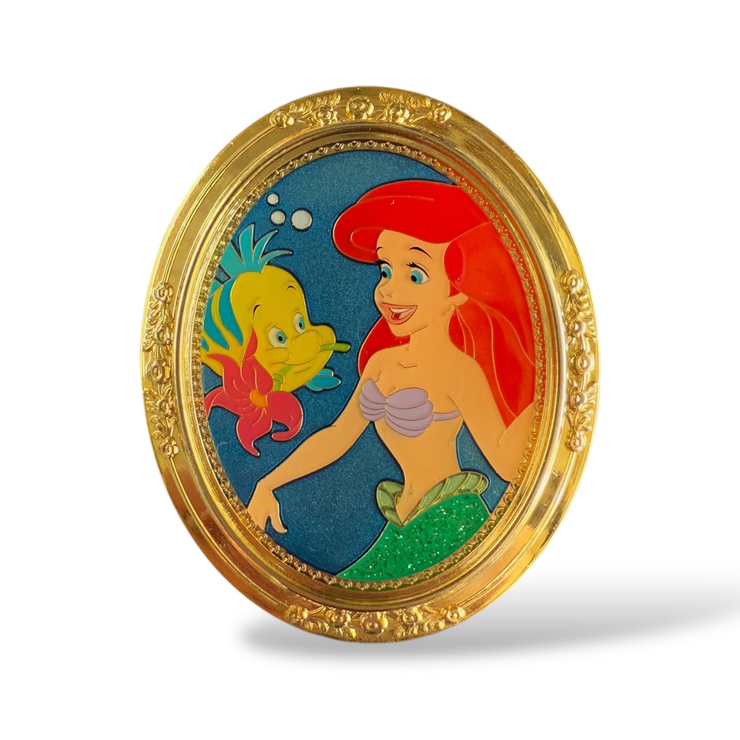 WDI Princess Gold Frame Ariel Pin
