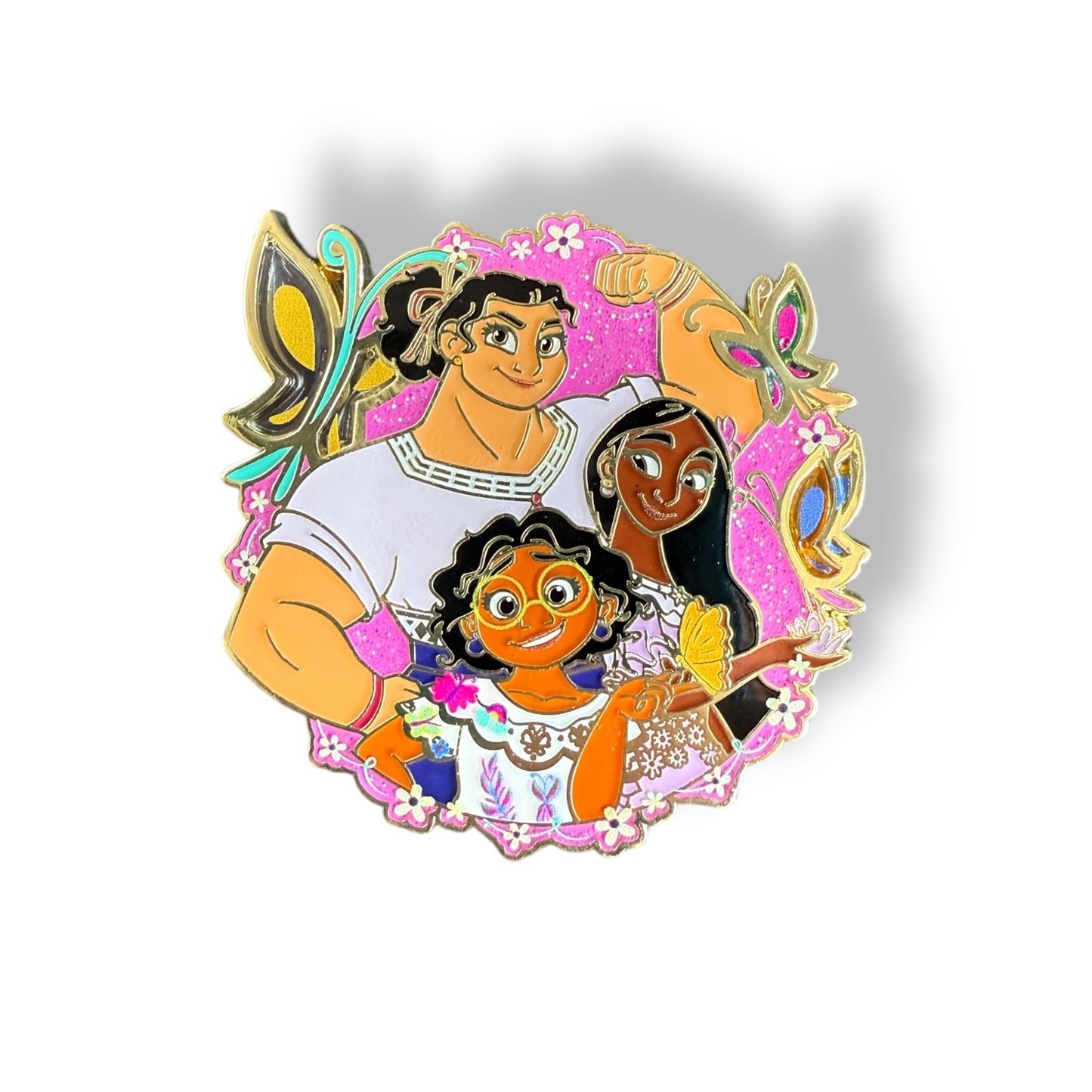 Disney Parks Encanto Luisa, Isabella, and Mirabel Pin