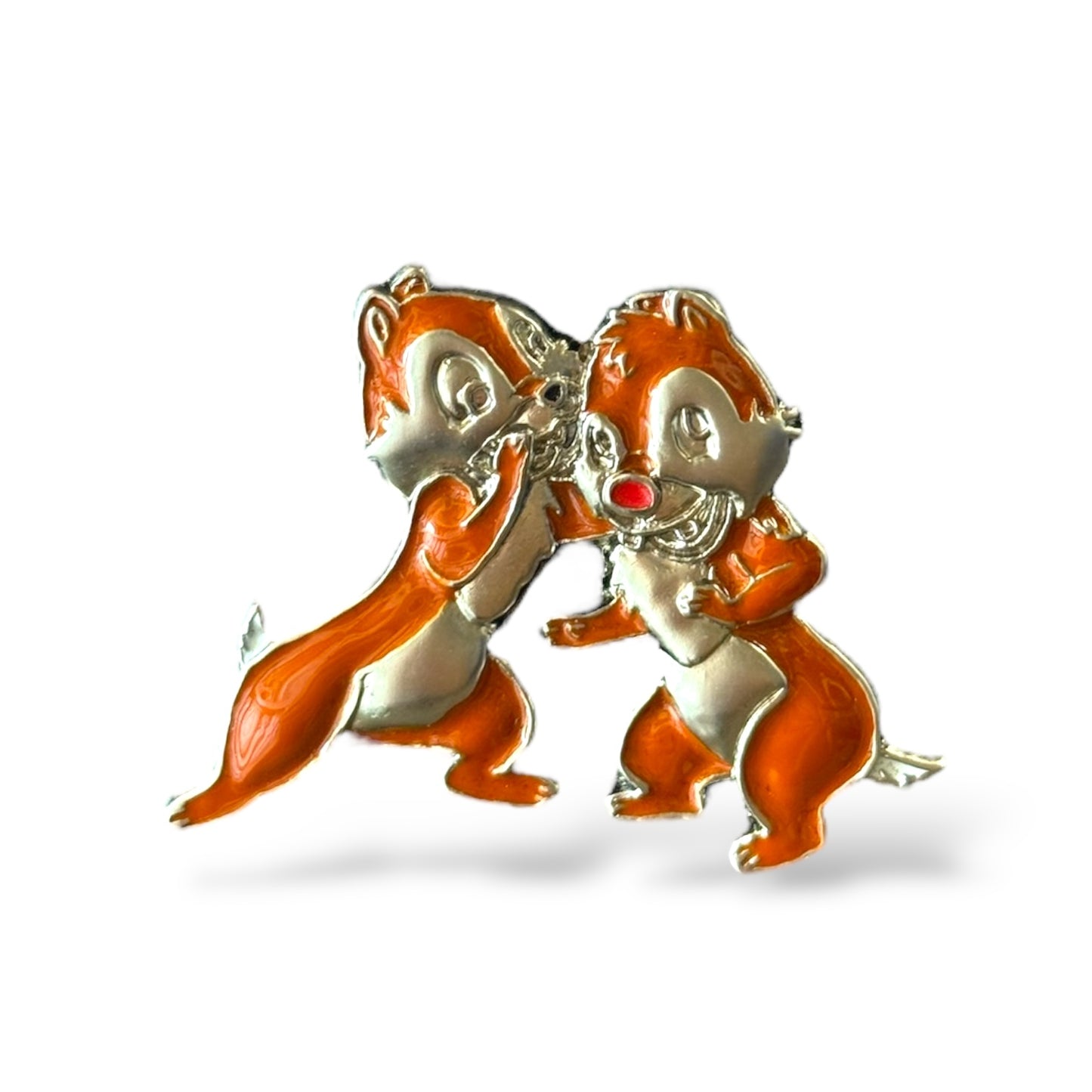 WDW Gold Card Sculpted Metal Chip n' Dale Pin