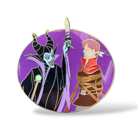 Disney Auctions Maleficent and Phillip Pin