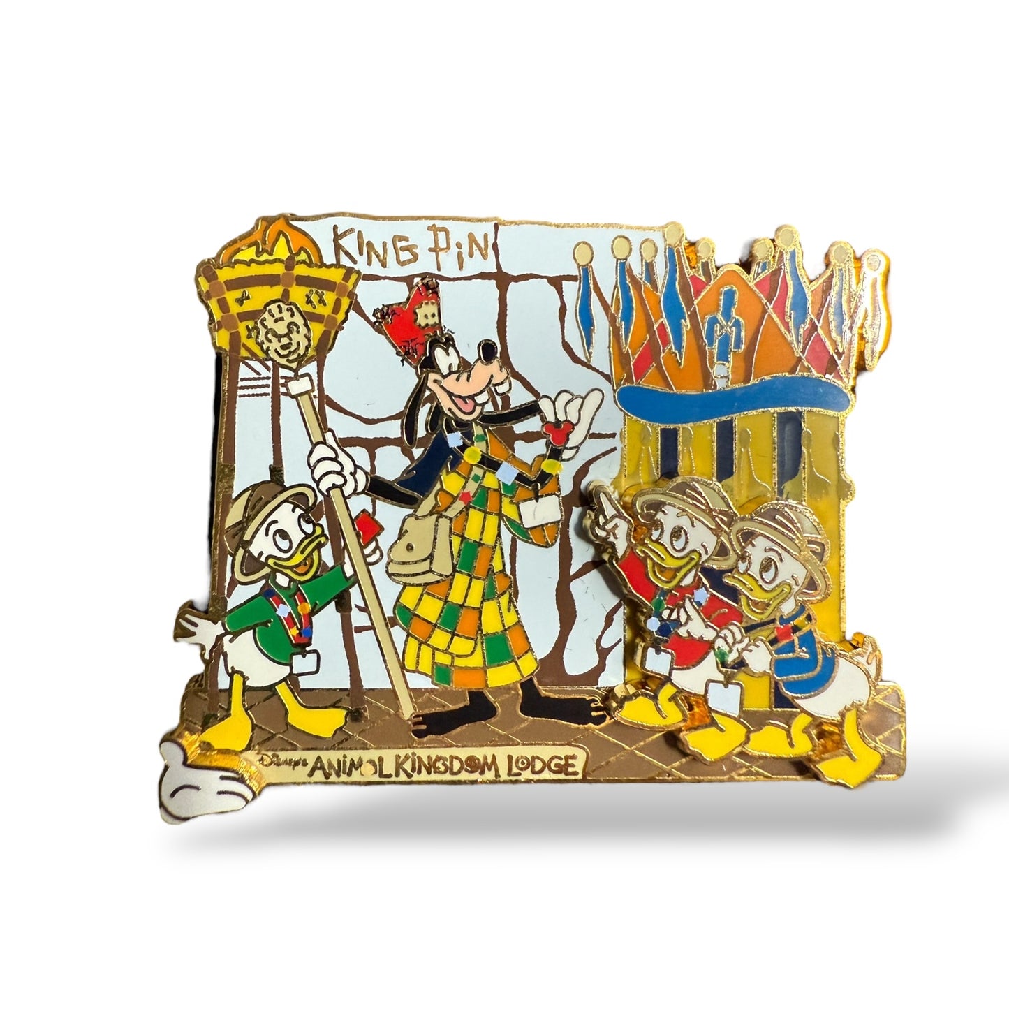 WDW White Glove King Pin Goofy Pin