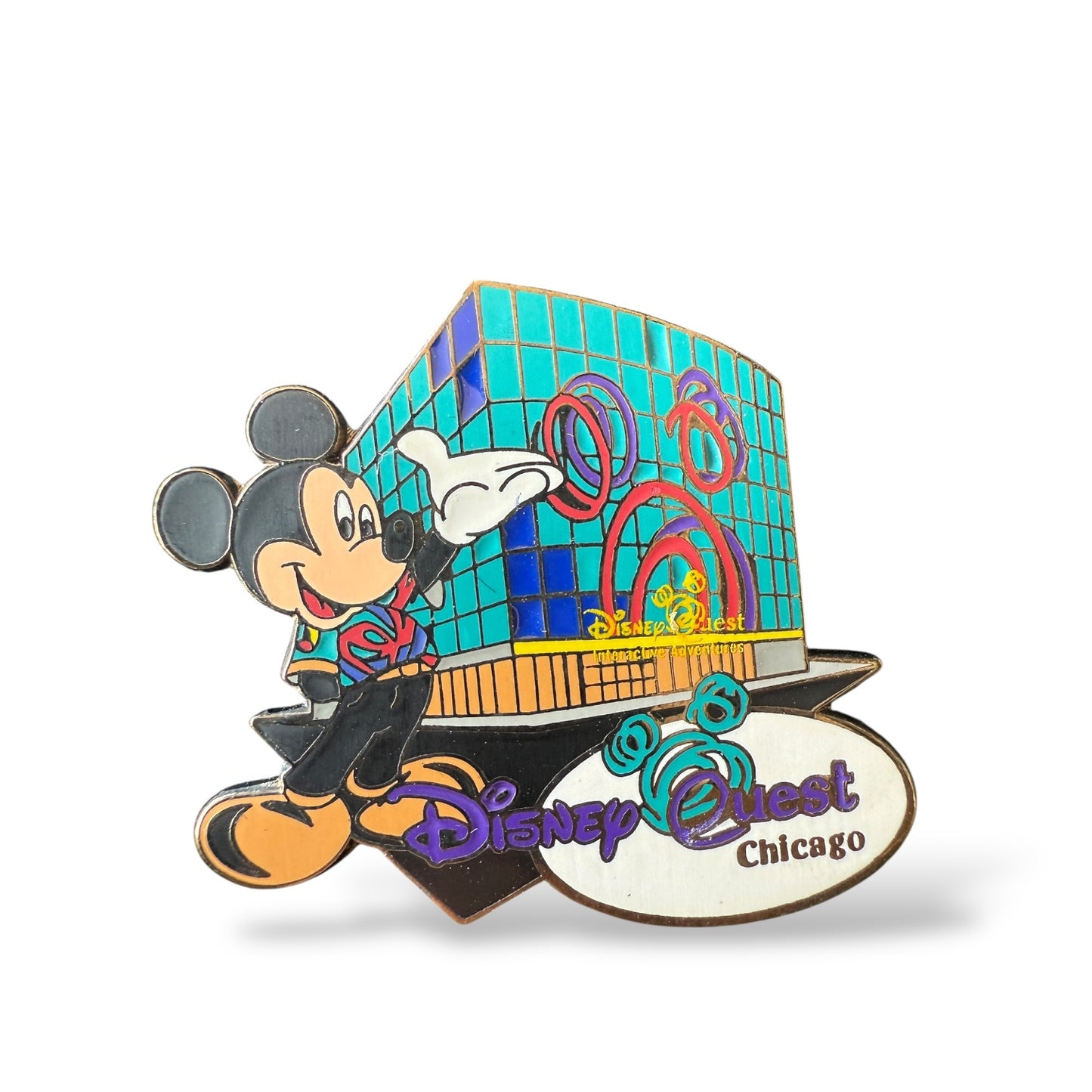 WDW Disney Quest Chicago Mickey Pin