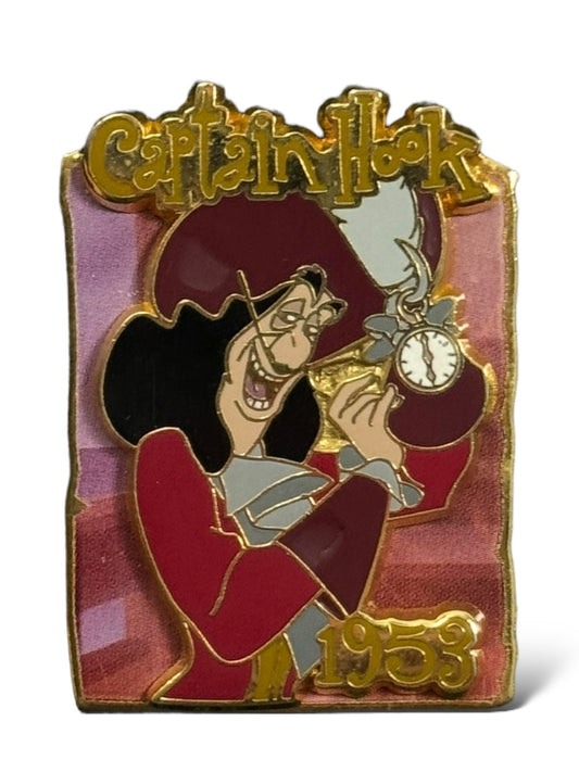 JDS Villains Series Captain Hook Pin