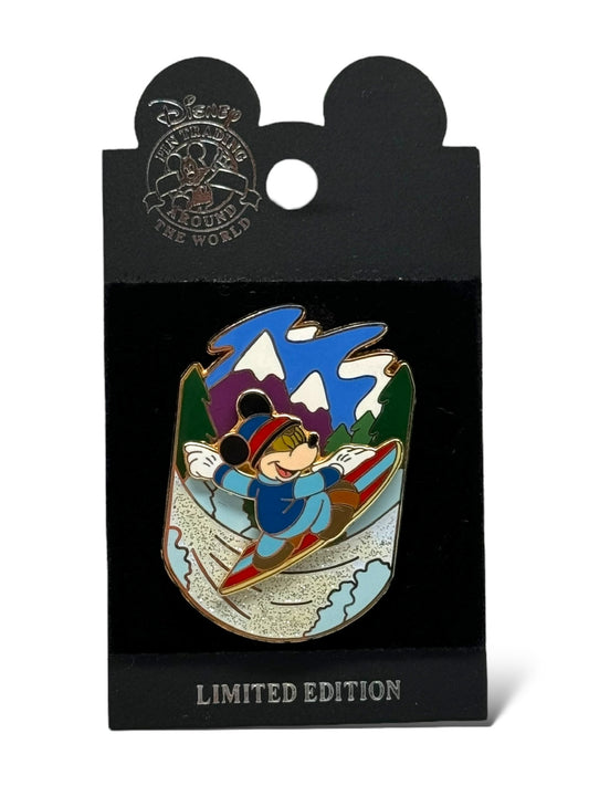 DLR Winter Sports Series Mickey Snowboarding Pin