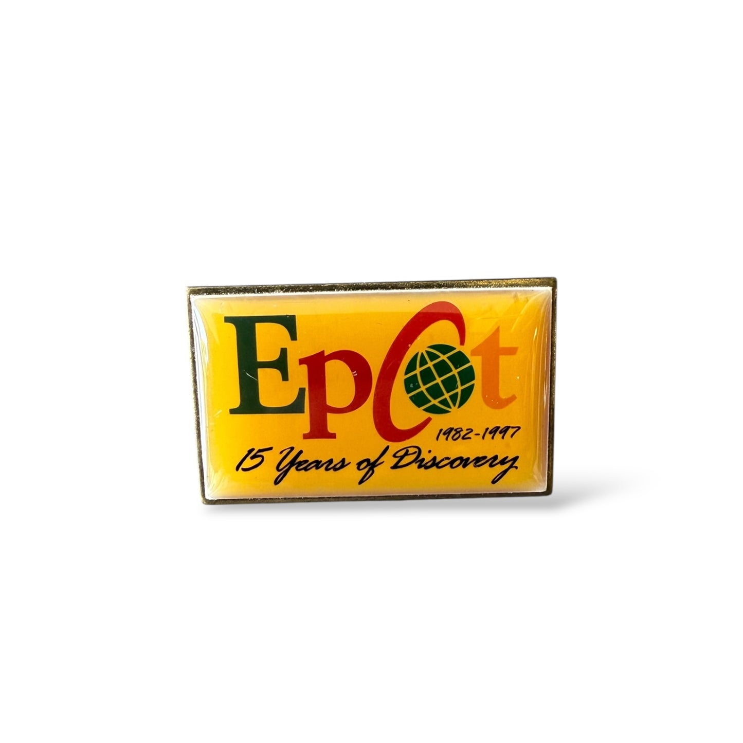 WDW Epcot 15 Years of Discovery 1982-1997 Pin