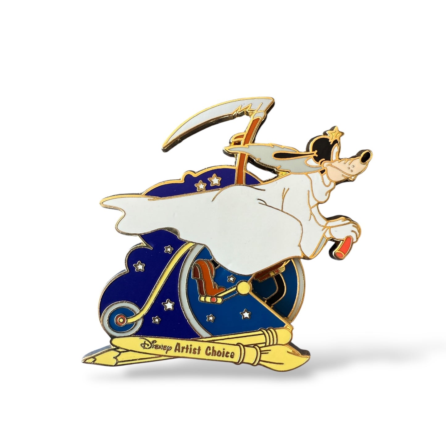 WDW Journey Through Time Pin Event Father of Time Goofy Spinner Pin