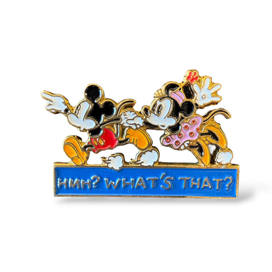 Disney Parks HMH? What's That? Mickey Pulls Minnie Pin