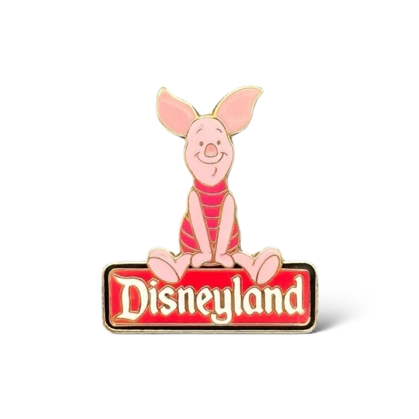 DLR Disneyland Character Sign Piglet Pin