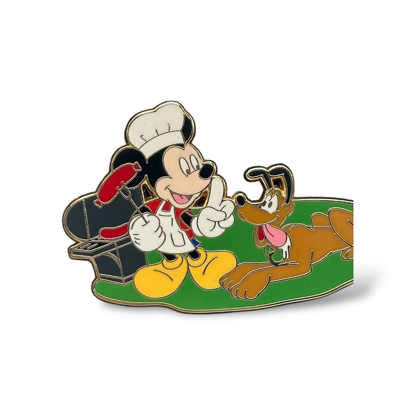 JDS Mickey and Pluto Outdoor Cookout Pin