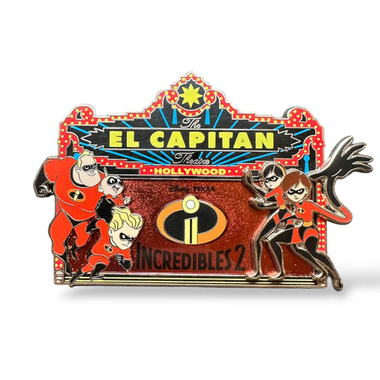 DSSH The Incredibles 2 Marquee Pin