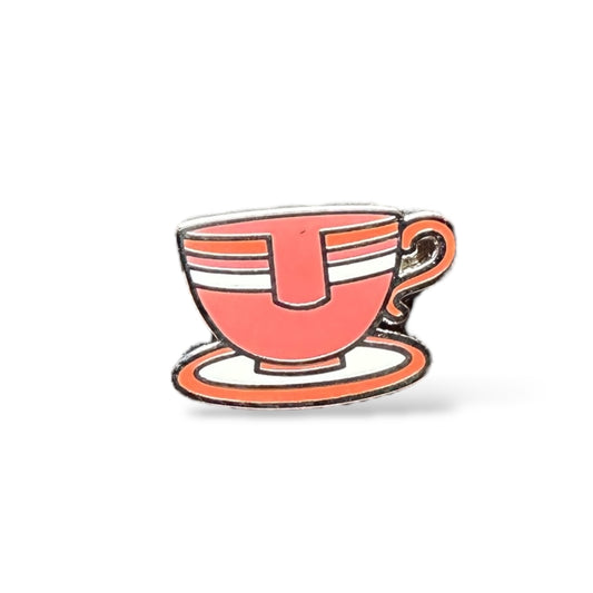 DLR Tiny Kingdom Mad Tea Party Pink Tea Cup Pin