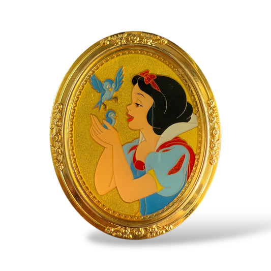 WDI Princess Gold Frame Snow White Pin