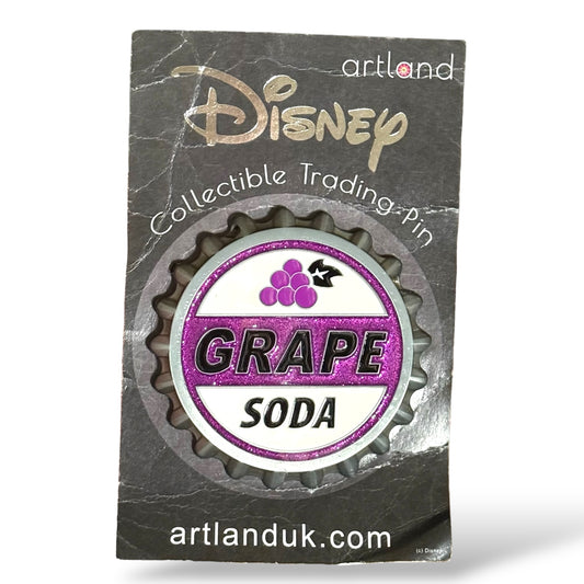Artland Pixar's Up Grape Soda Badge Glitter Jumbo Pin