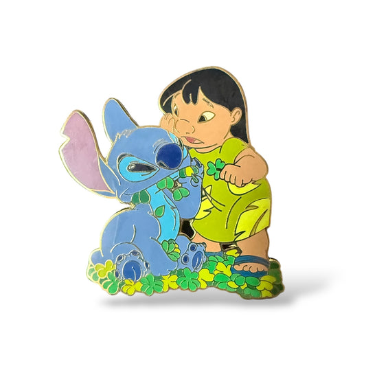 Disney Shopping Lilo and Stitch St Patrick's Day Pin
