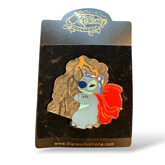 Disney Auctions Stitch Superhero Jumbo Pin