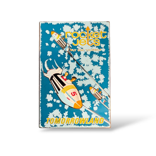 DLR Framed Attraction Poster Rocket Jets Pin