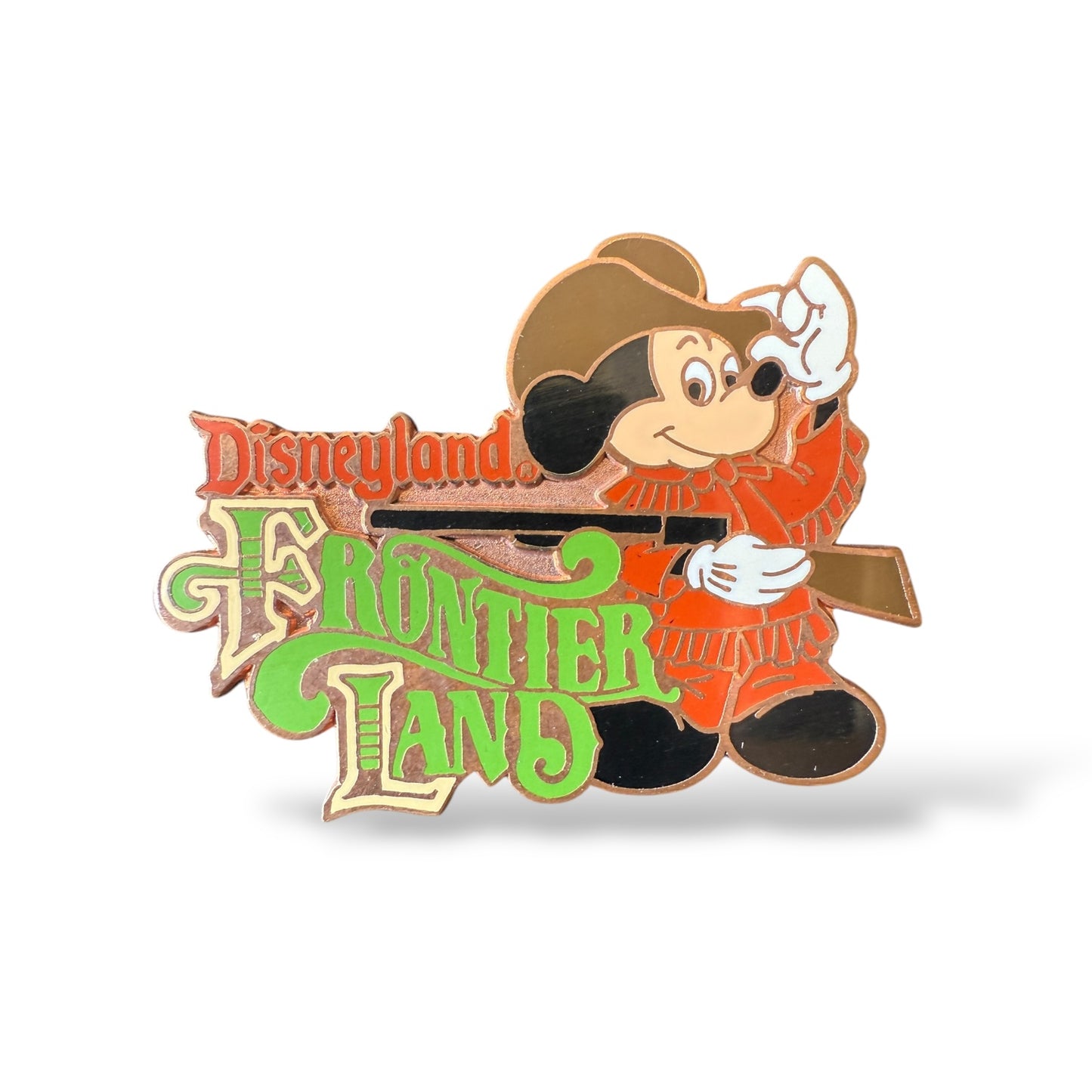 DLR 1998 Attractions Frontierland Logo Pin