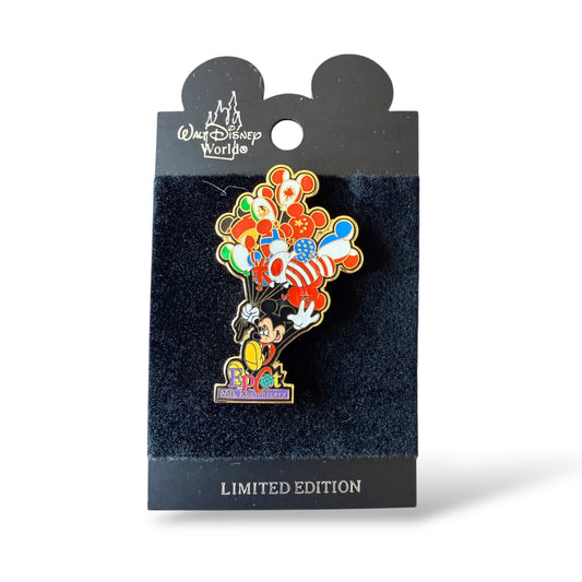 WDW Celebrating 20 Years of Discovery Epcot Mickey and Balloons Pin