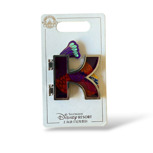 SDR Character Hinged Alphabet K For Kevin Pin